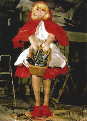 Little (?) Red Riding Hood Made by Matrix Mouldings